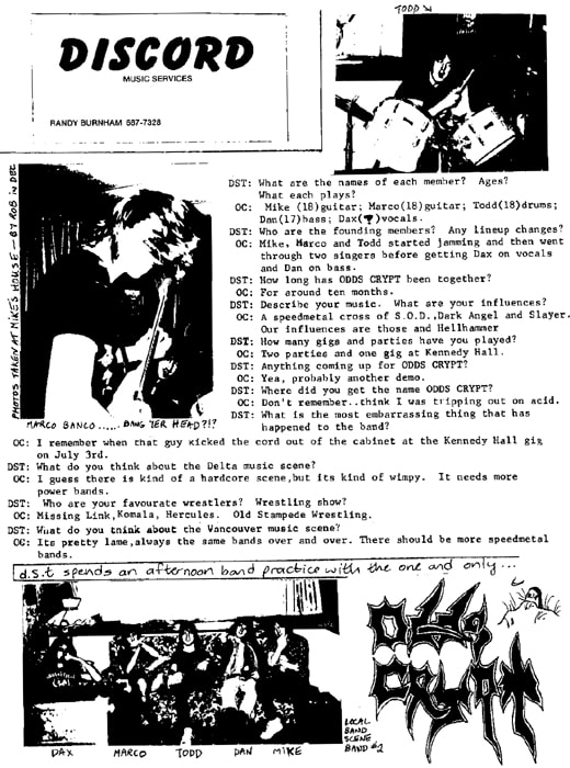 "die Stimme teuflisch (Page 9)" Xerox Print - Elaine Foster