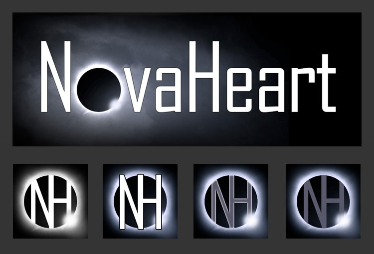 "NovaHeart" Digital Art - Elaine Foster